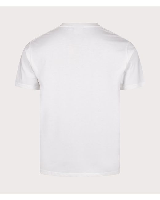 Gramicci White One Point Logo T-Shirt for men