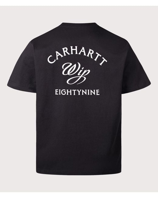 Carhartt Black Loose Fit Eightynine T-Shirt for men