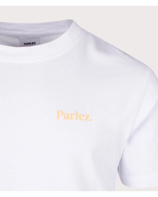 Parlez White Reefer T-shirt for men