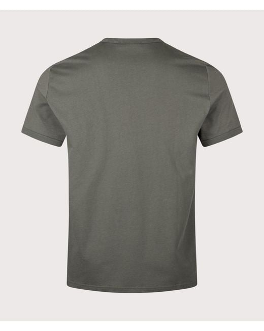 Fred Perry Gray Regular Fit Ringer T-Shirt for men