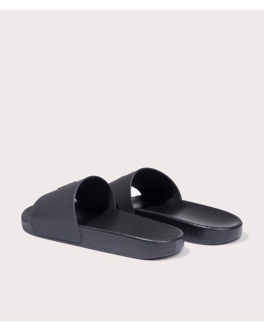 Polo Ralph Lauren Black Eva Polo Sliders for men