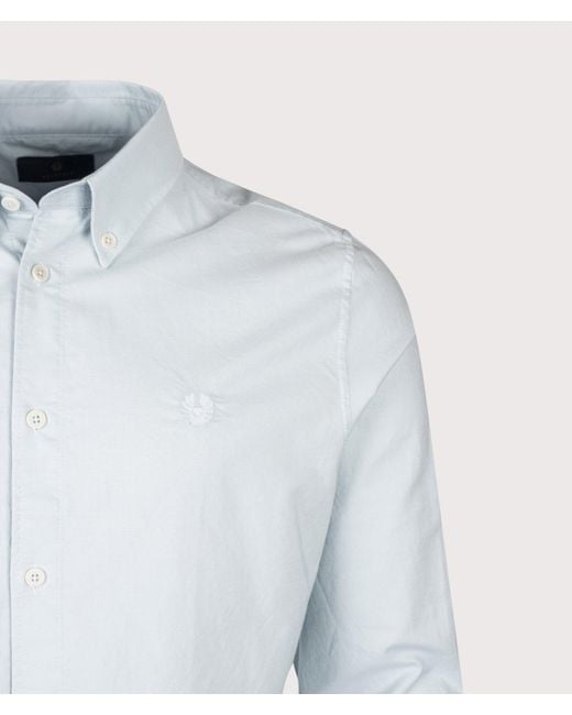 Belstaff Blue Slim Fit Street Shirt for men