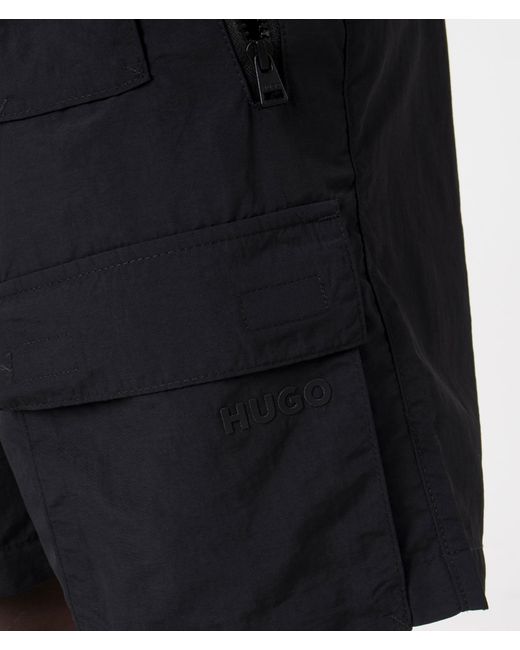 HUGO Black Jad 242 Shorts for men