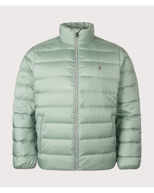 Polo Ralph Lauren Green Colden Packable Matte Jacket for men
