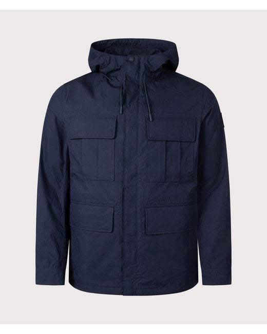 Belstaff Blue Reg Fit Cargo Jacket for men