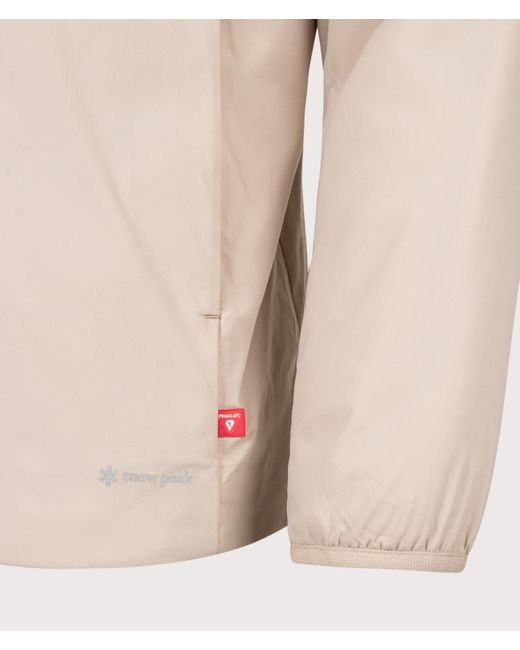 Snow Peak Natural Regular Fit Flexible Insulated Shirt for men