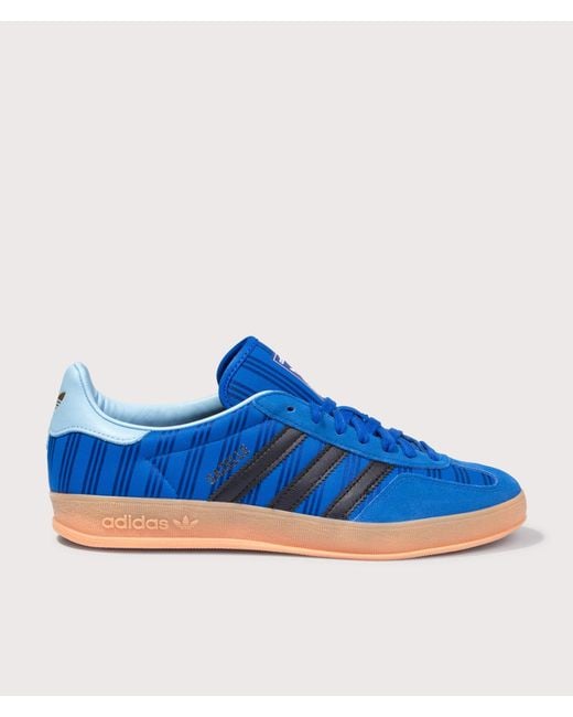 Adidas Originals Blue Bringback Pack Argentina Gazelle Indoor Trainers for men