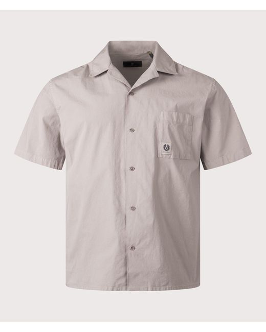 Belstaff Natural Tide Short Sleeve Shirt for men