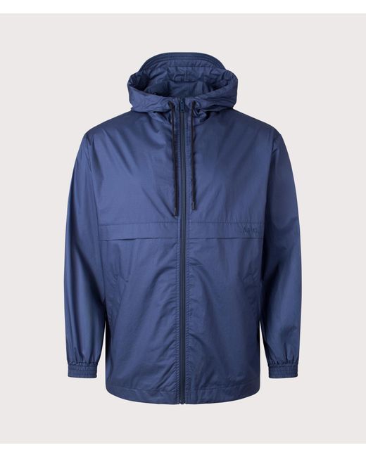 A.P.C. Blue Joe Windbreaker for men