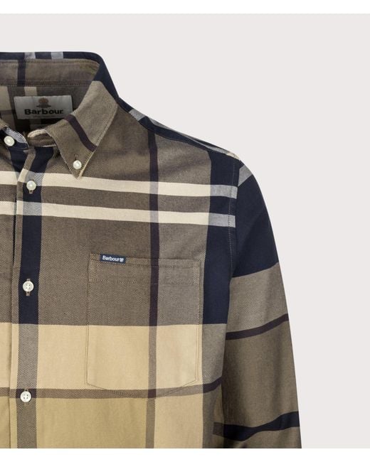 Barbour Multicolor Dunoon Tailored Tartan Shirt for men