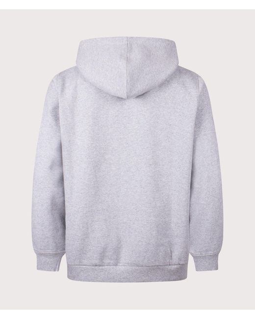 Gramicci Gray One Point Hoodie for men