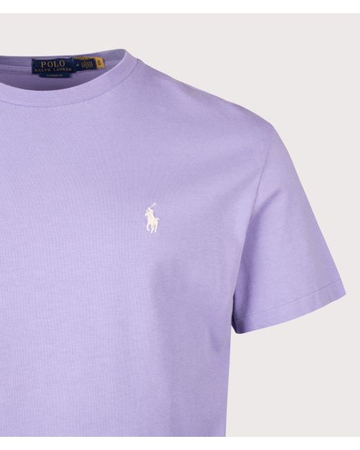 Polo Ralph Lauren Purple Classic Fit Jersey T-Shirt for men