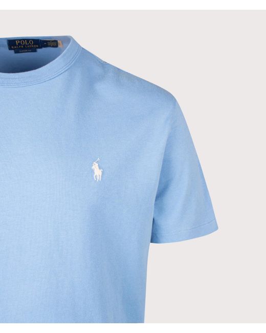 Polo Ralph Lauren Blue Classic Fit Jersey T-Shirt for men