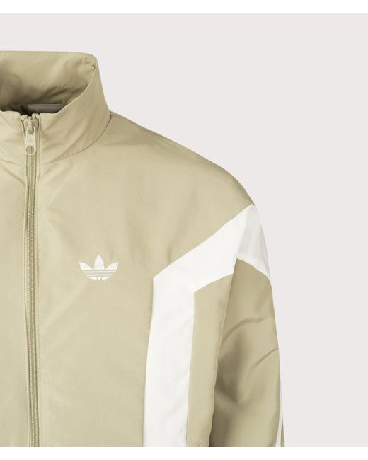 Adidas Originals Natural Loose Fit Windbreaker Jacket for men