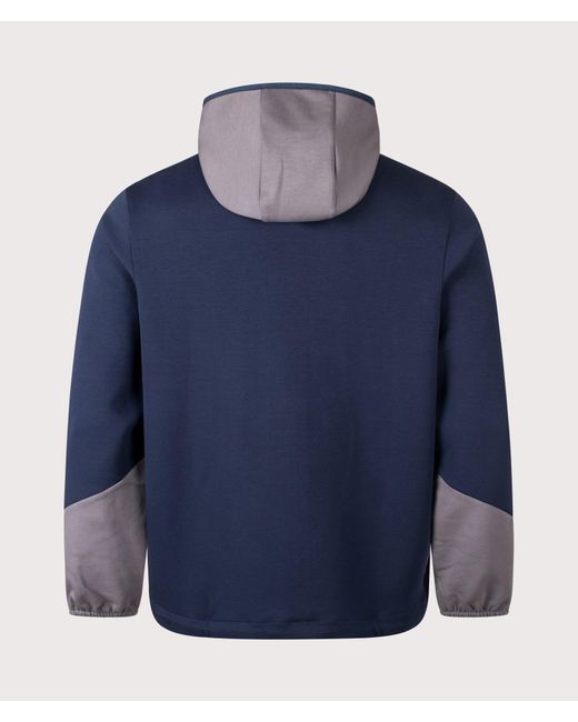 Columbia Blue Tech Spacer Zip Through Hoodie for men