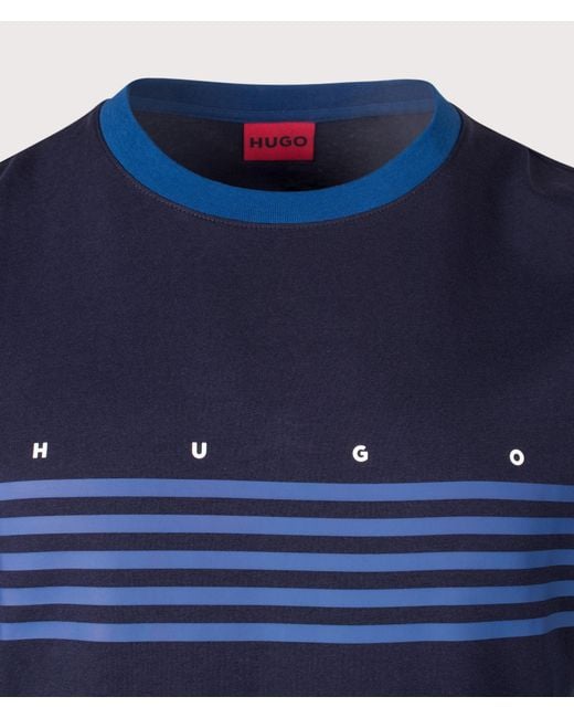 HUGO Blue Dempsy T-Shirt for men