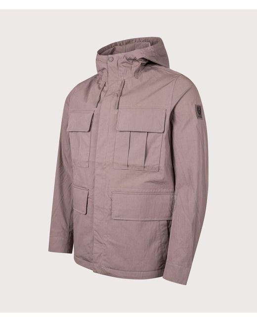 Belstaff Brown Reg Fitb Cargo Jacket for men
