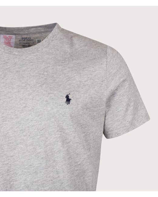 Polo Ralph Lauren Gray Classic Fit (Relaxed) Lightweight T-Shirt for men