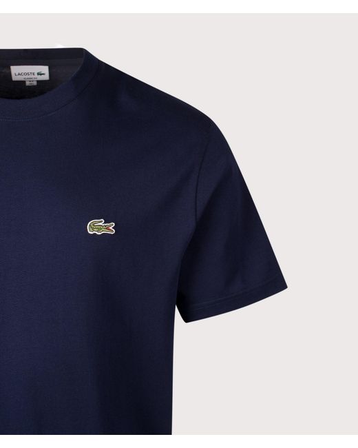 Lacoste Blue Cotton T-Shirt for men