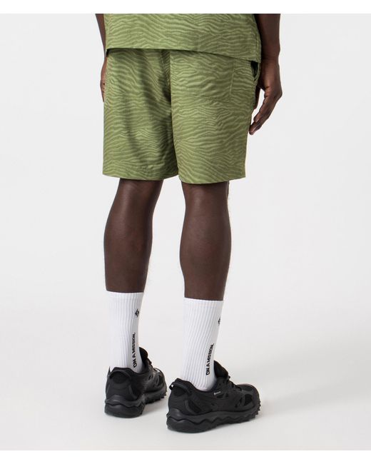 Columbia Green Black Mesa Lightweight Shorts for men