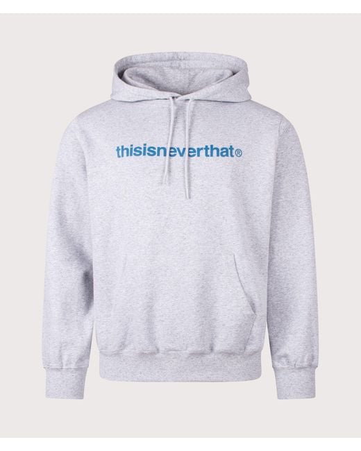 Thisisneverthat Blue T-Logo Lt Hoodie for men