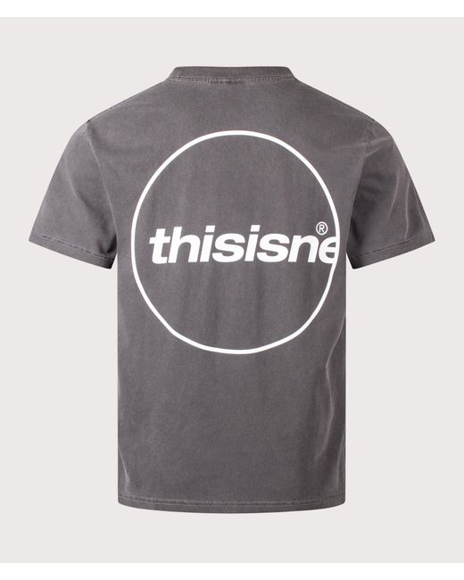 Thisisneverthat Gray C-Logo T-Shirt for men