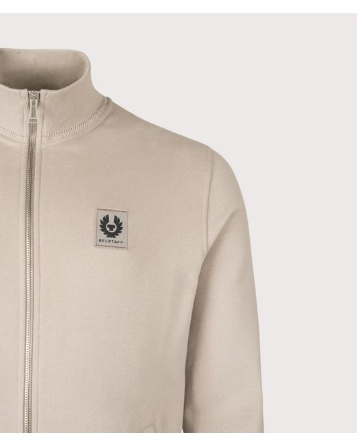 Belstaff Natural Full Zip Sweatshirt for men