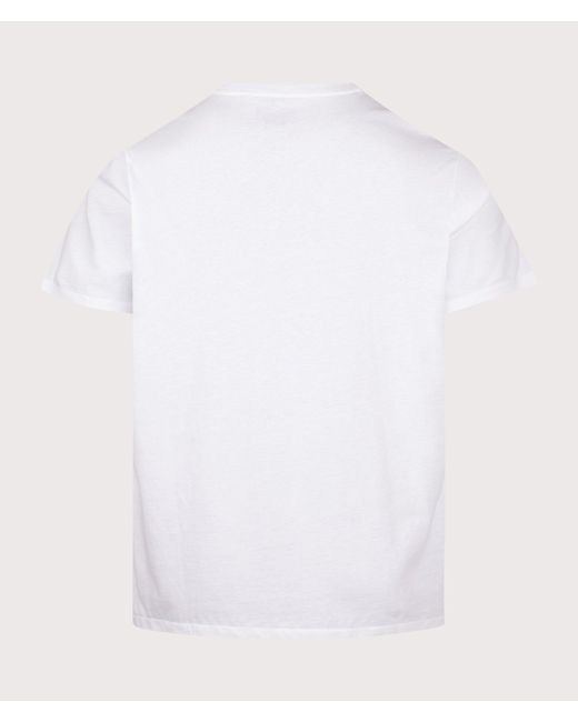 Polo Ralph Lauren White Classic Fit Jersey Pocket T-Shirt for men
