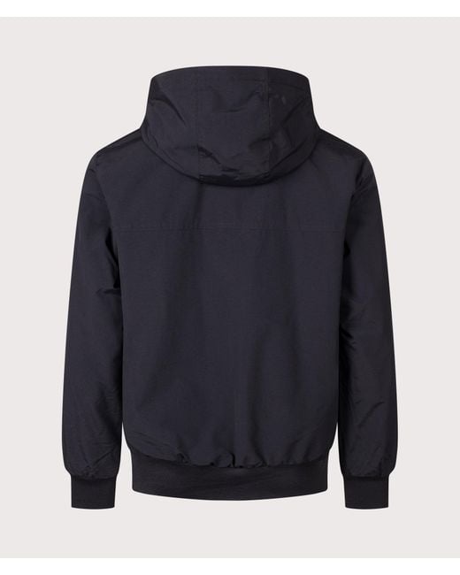 Carhartt Blue Regular Fit Hooded Sail Jacket for men