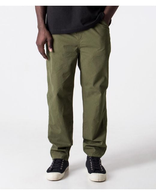 Stan Ray Green Relaxed Fit Rec Pants for men