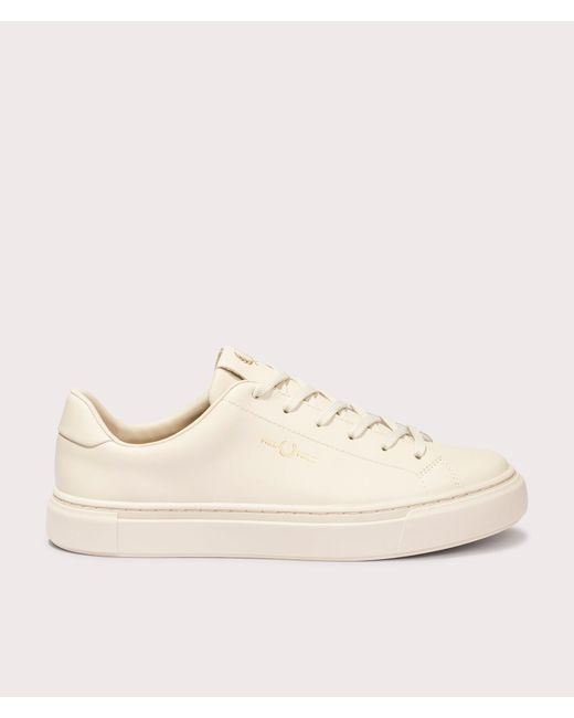 Fred Perry Natural B71 Leather Trainers for men