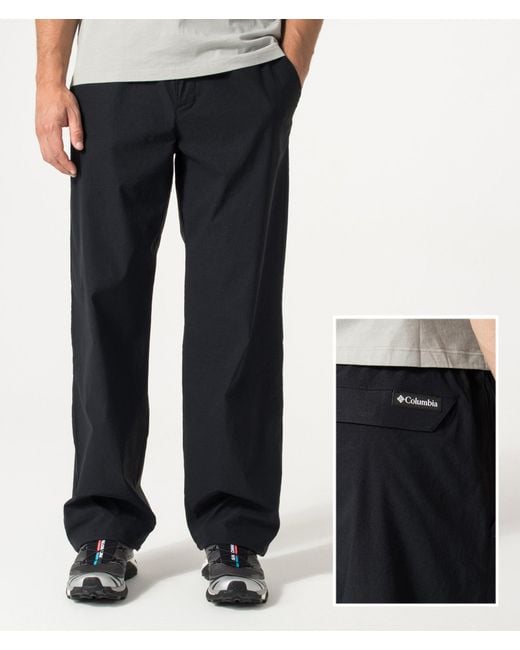 Columbia Black Grave Creek Tech Chinos for men