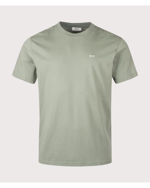 NN07 Green Adam Emb T-Shirt for men