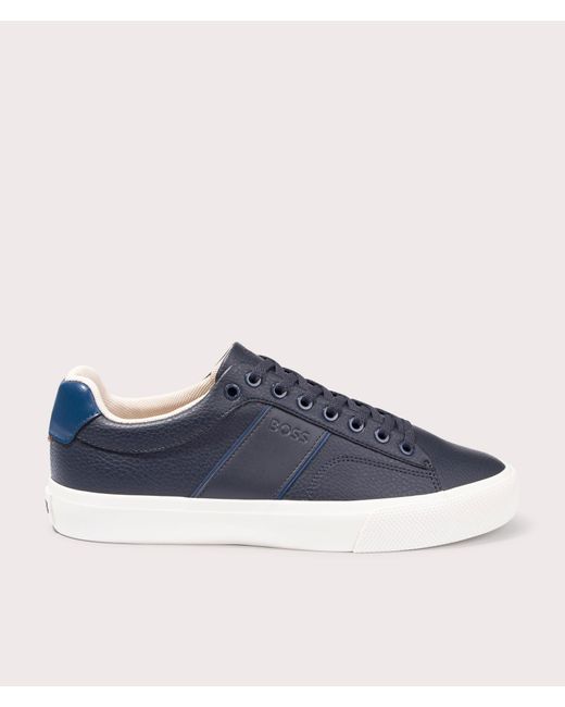 Boss Blue Aiden Tenn Trainers for men