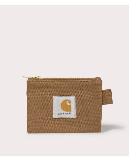 Carhartt Brown Canvas Pouch Set for men