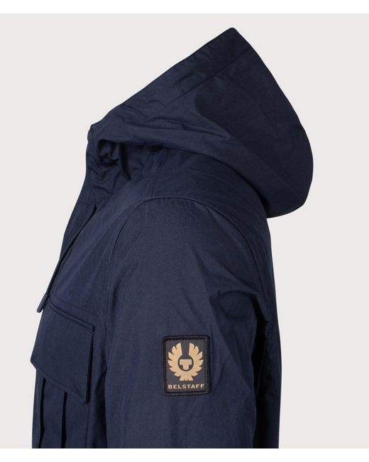 Belstaff Blue Reg Fit Cargo Jacket for men