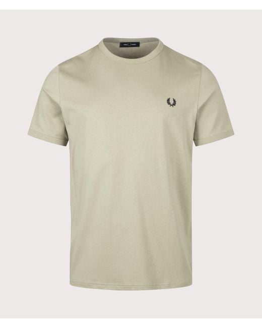 Fred Perry Natural Regular Fit Ringer T-Shirt for men