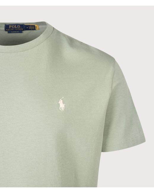 Polo Ralph Lauren Green Classic Fit Jersey T-Shirt for men