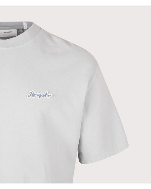 Axel Arigato White Oversized Fit Trace T-Shirt for men