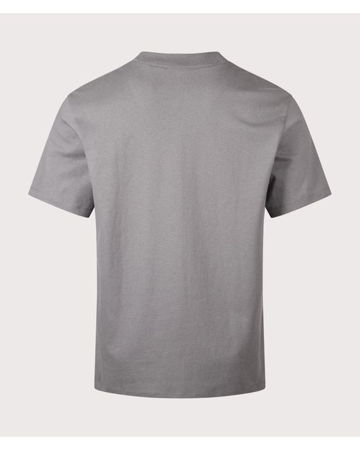 HUGO Gray Relxed Fit Dapolino T-Shirt for men