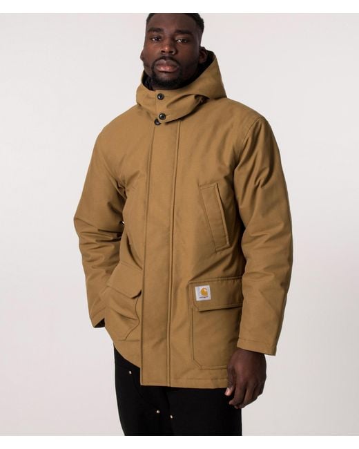 Carhartt WIP Natural Rigby Parka Jacket for men