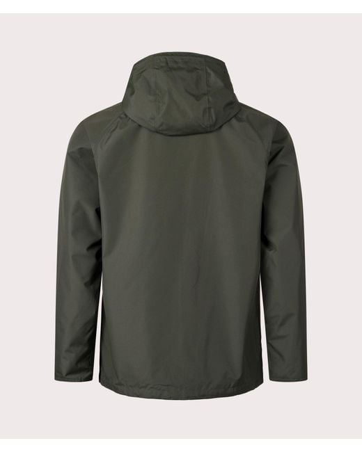 Barbour Green Hooded Domus Waterproof Jacket for men