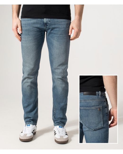Boss Blue Slim Fit Delaware Jeans for men