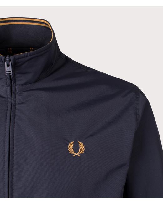 Fred Perry Blue Regular Fit Brentham Jacket for men