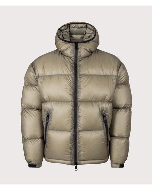 MKI Miyuki-Zoku Natural Translucent Hooded Bubble Jacket for men
