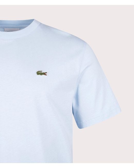 Lacoste Blue Cotton T-Shirt for men