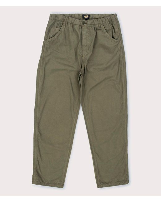 Stan Ray Green Relaxed Fit Rec Pants for men