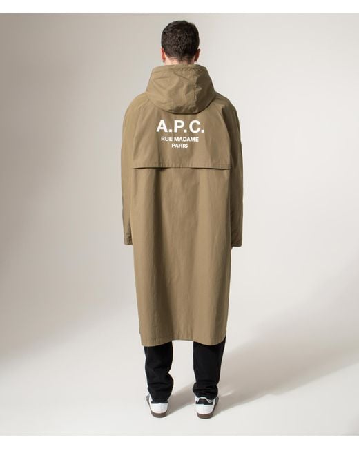 A.P.C. Natural Relaxed Fit Kim Parka for men
