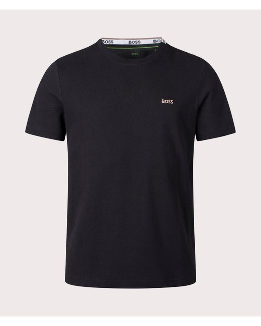 Boss Black Piqué Taddy T-Shirt for men