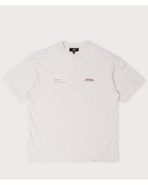 Represent White Patron Of The Club T-Shirt for men